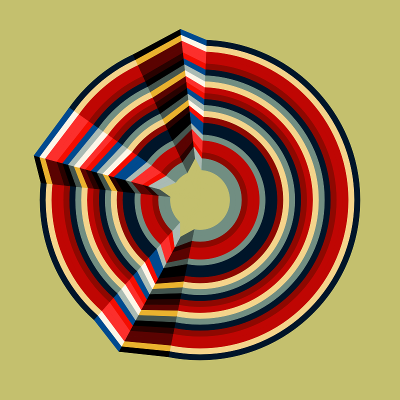 Folded Circle #41