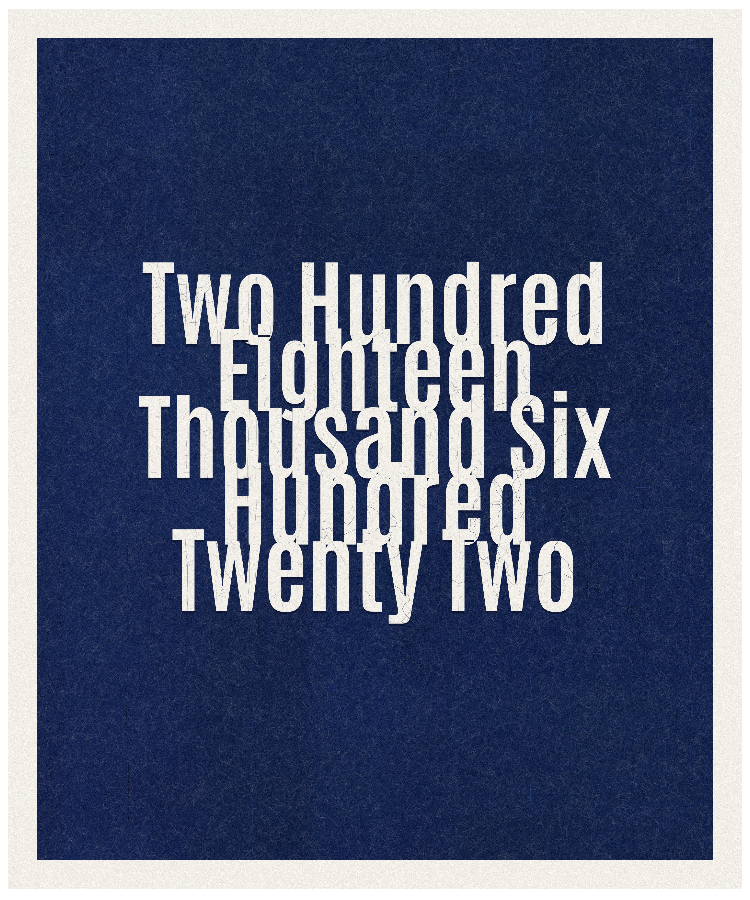 Count #218622