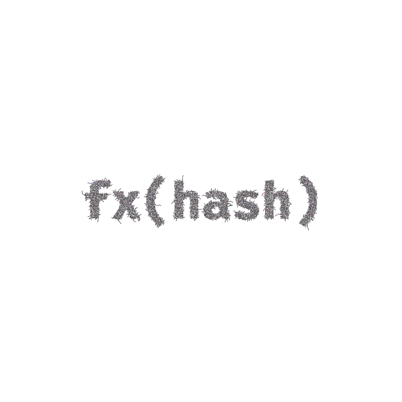 FXHASH Logo with Features #570