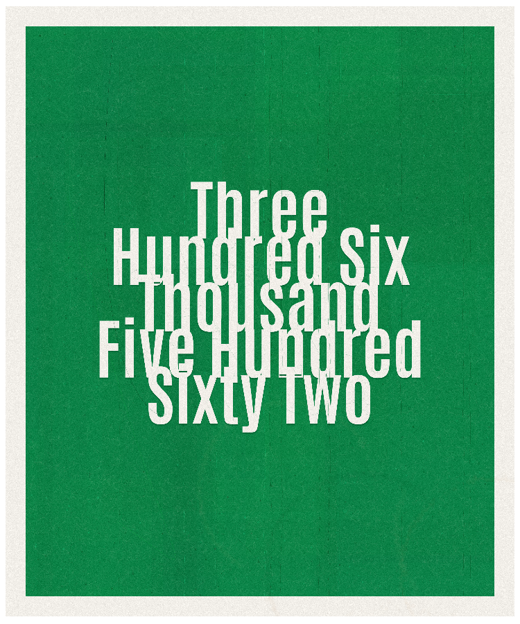 Count #306562