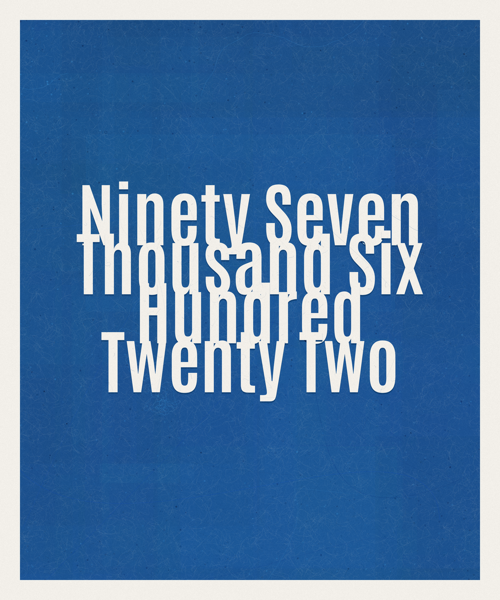 Count #97622
