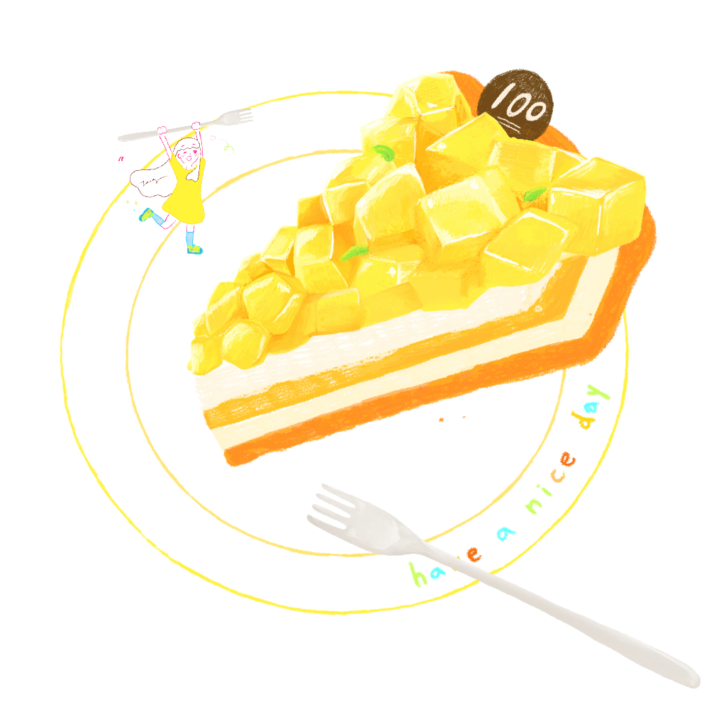 mango cheesecake tart