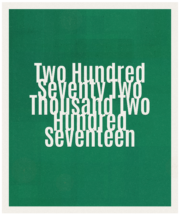 Count #272217