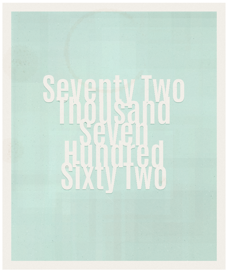 Count #72762