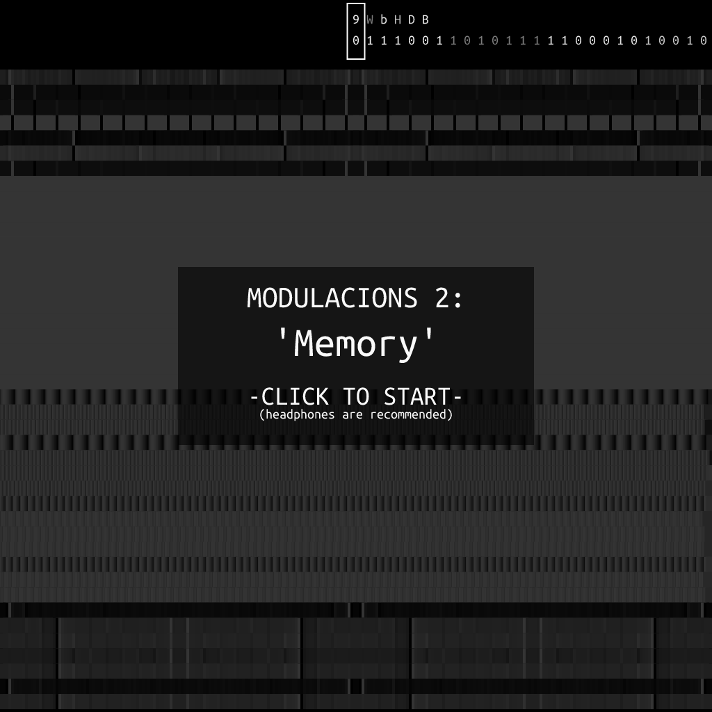 Modulacions 2: 'Memory' (audio) #71