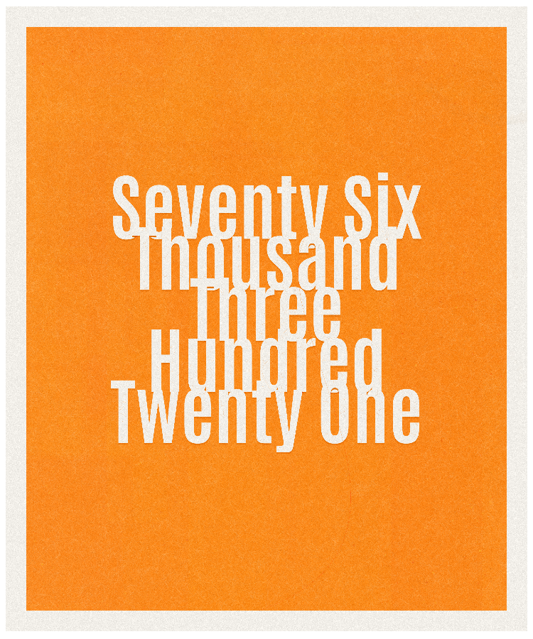 Count #76321
