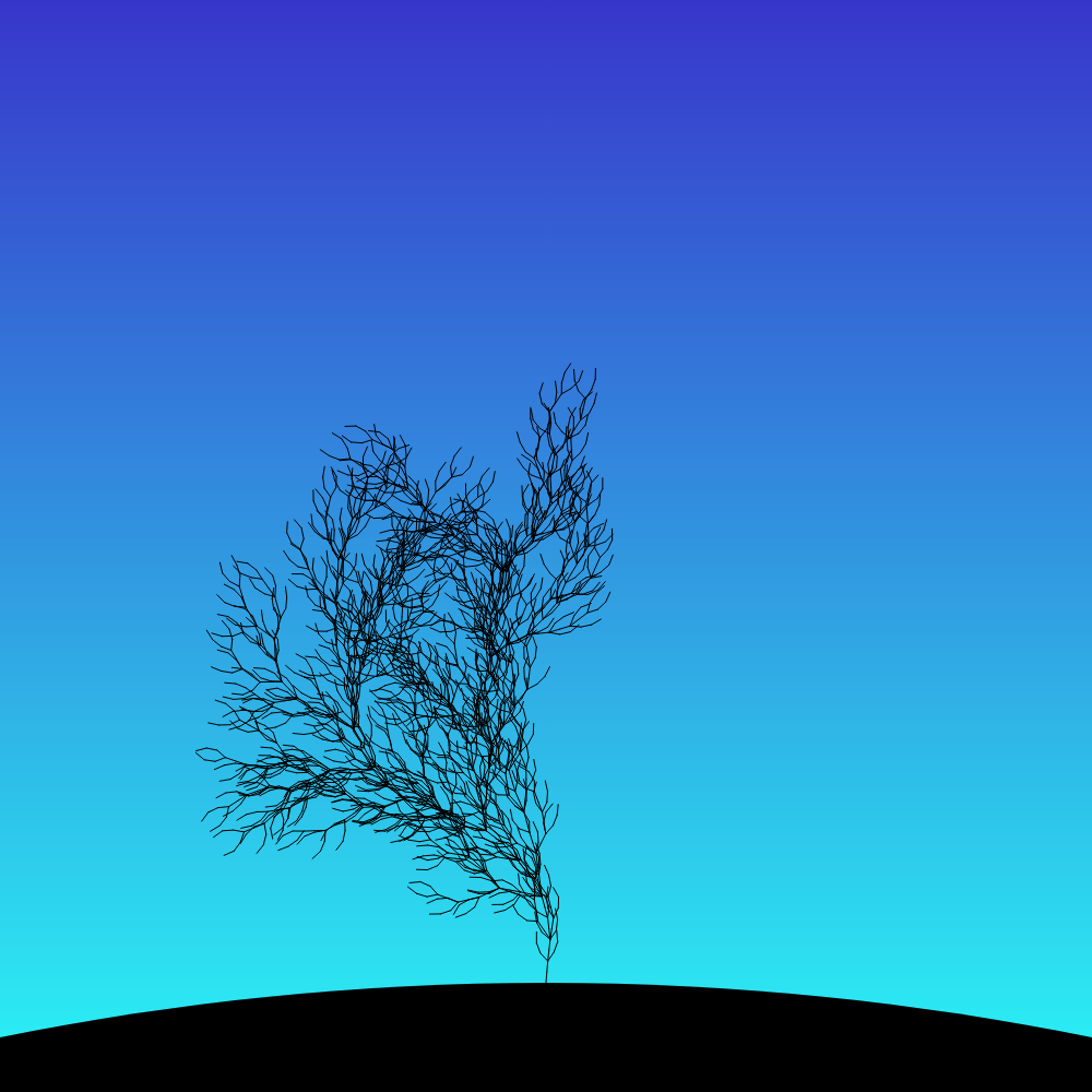 Fractal-Lsystem Tree #40