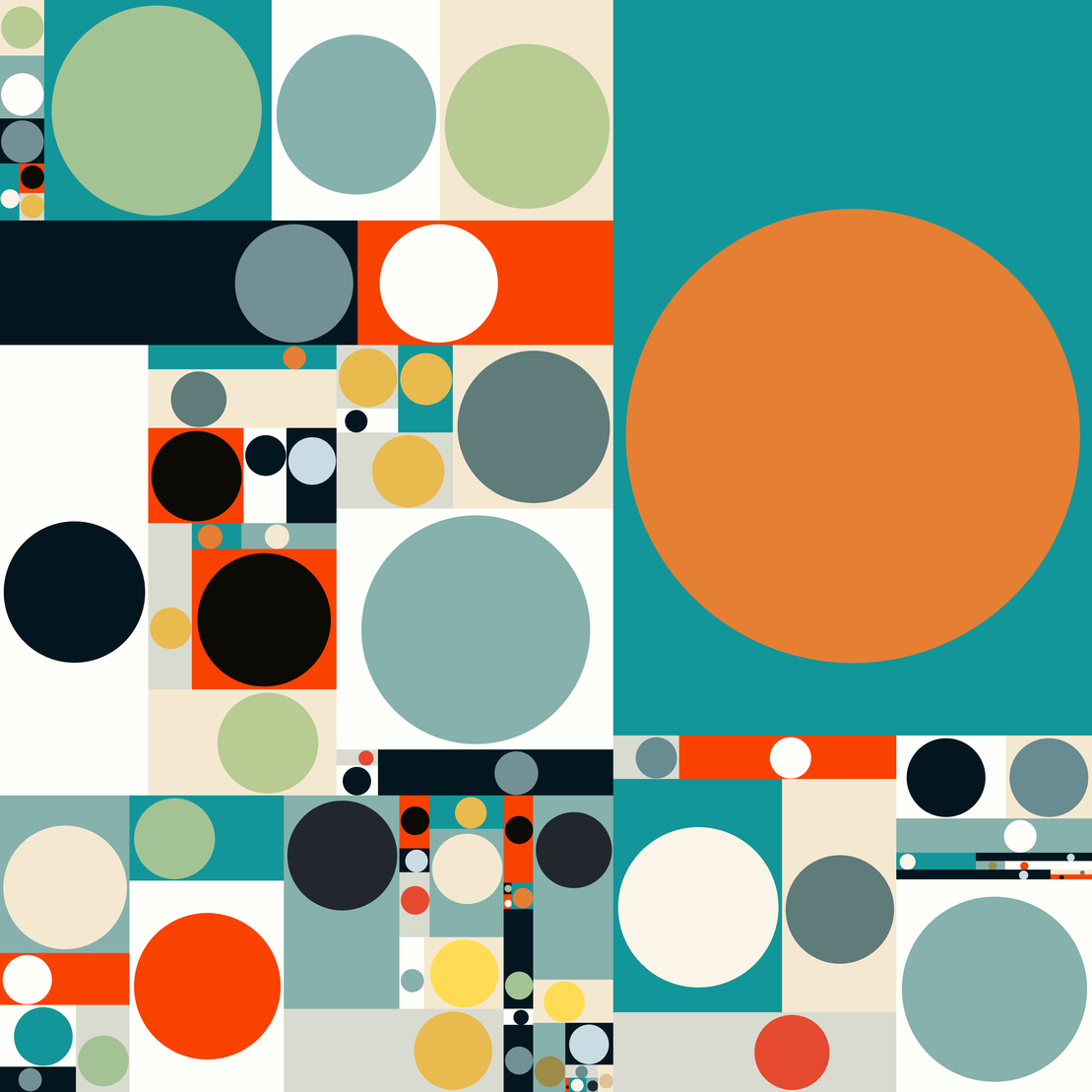 An Increasing Series Of Dots #80