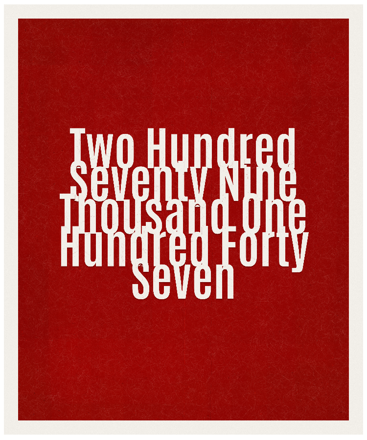 Count #279147