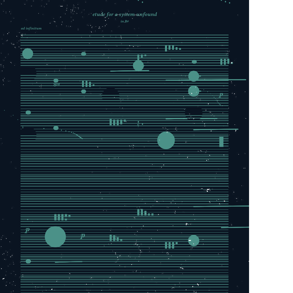 etude for a system unfound #214