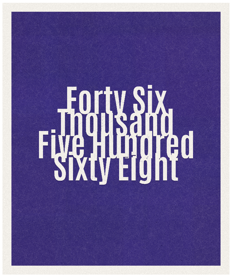 Count #46568