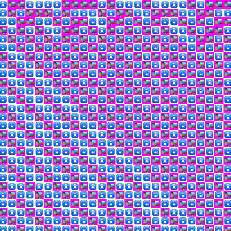 Elementary Cellular Emoji Automata #976