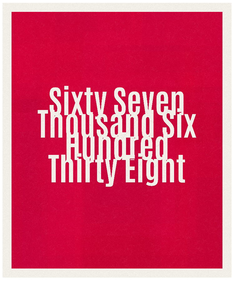 Count #67638