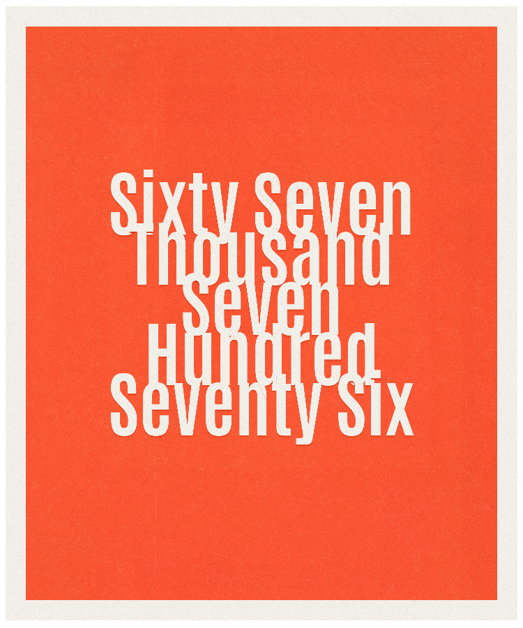 Count #67776