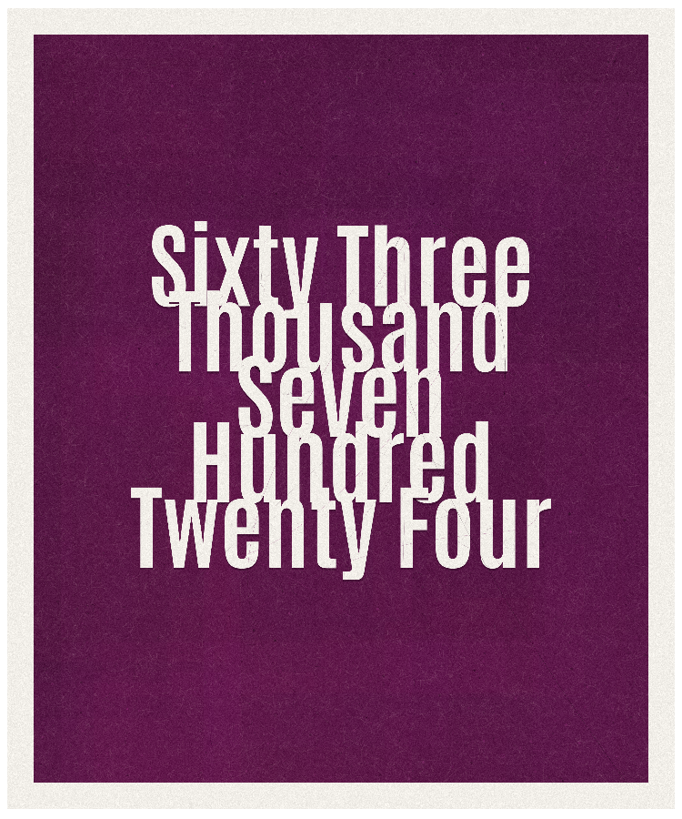 Count #63724
