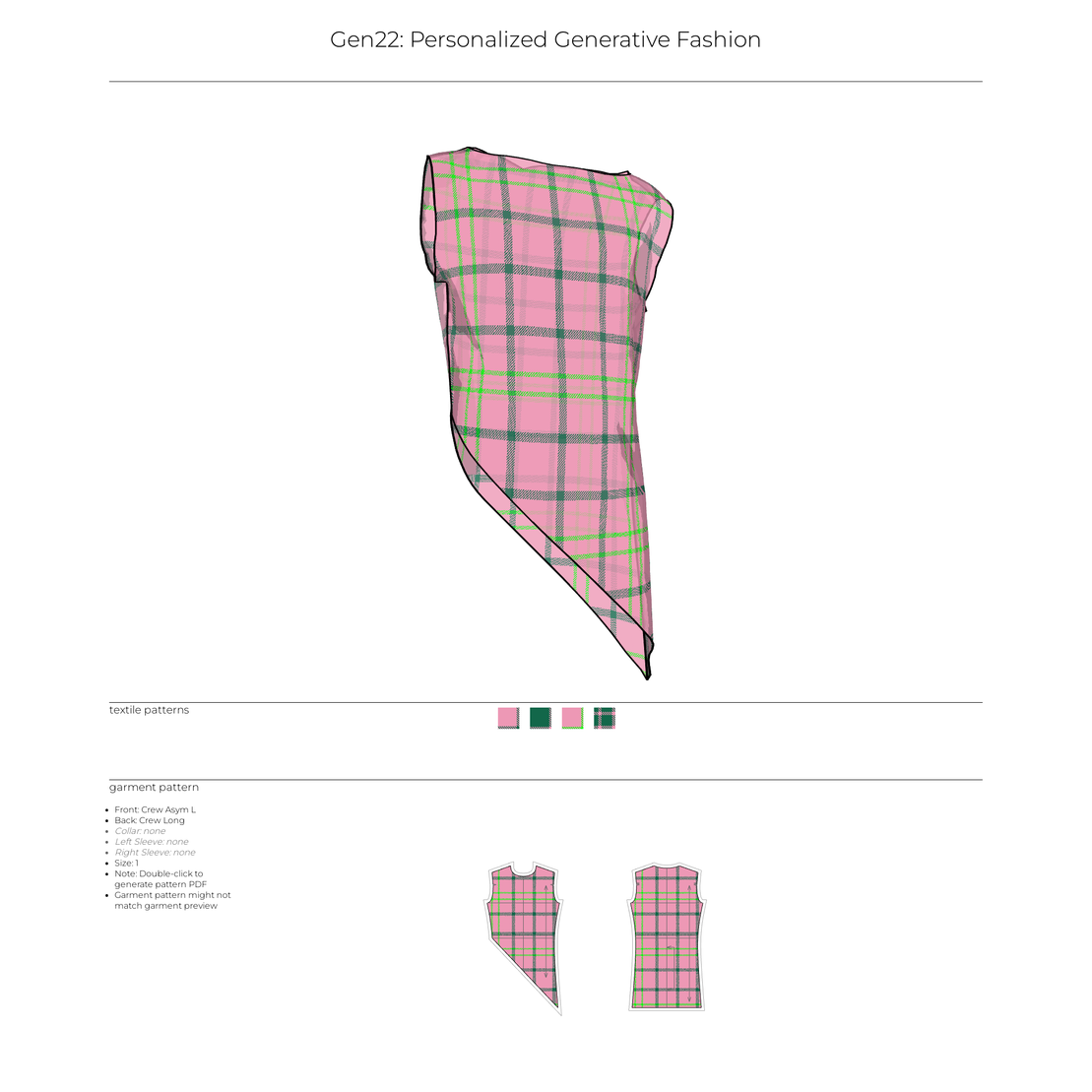 Gen22: Personalized Generative Fashion #100