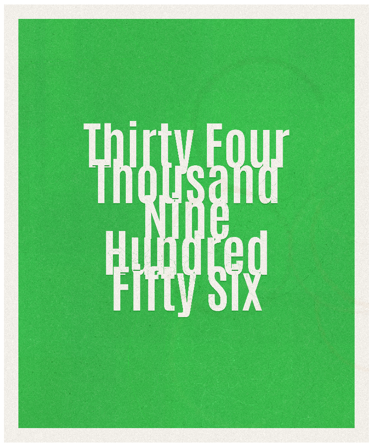 Count #34956