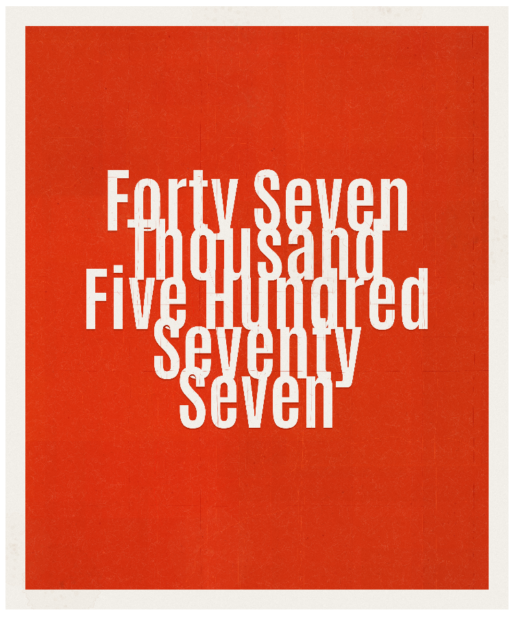 Count #47577