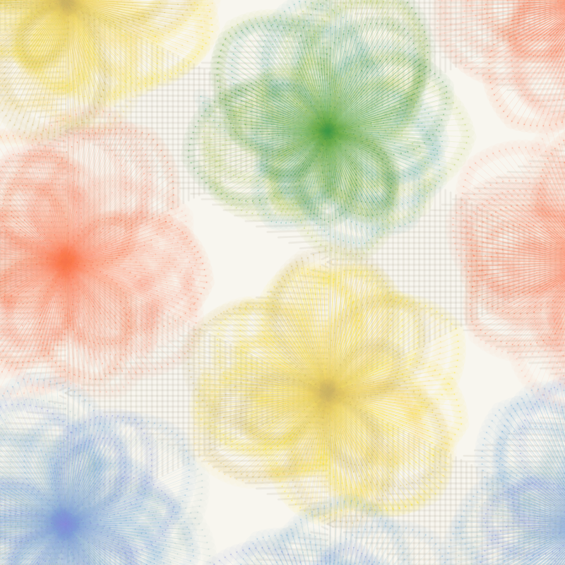 Fairy flower pattern #74