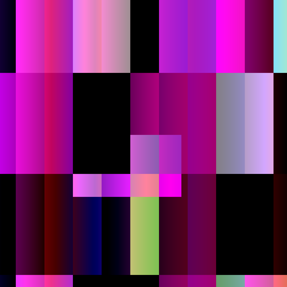 Pixelated Cotton Candy #6