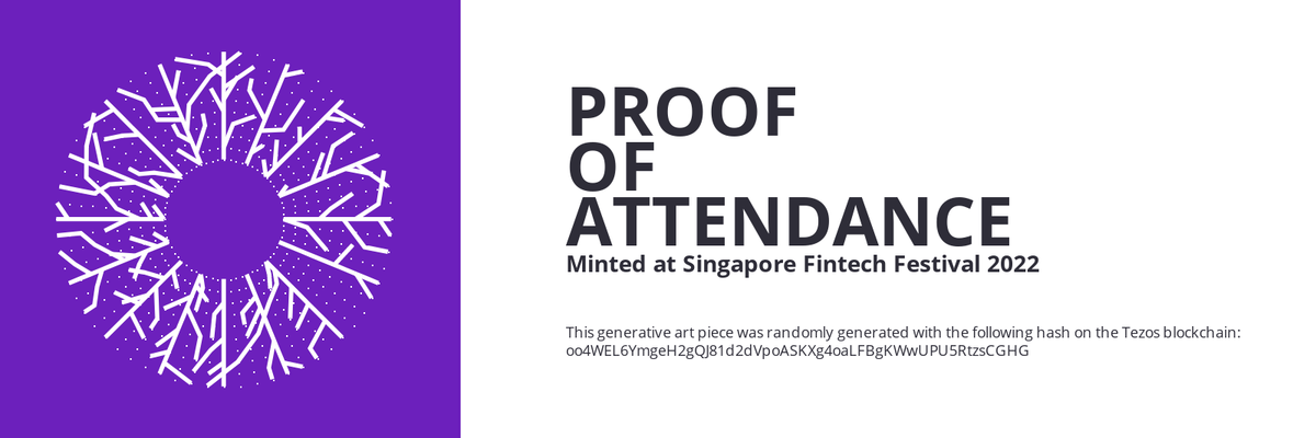 SFF2022 Proof of Attendance Token #849