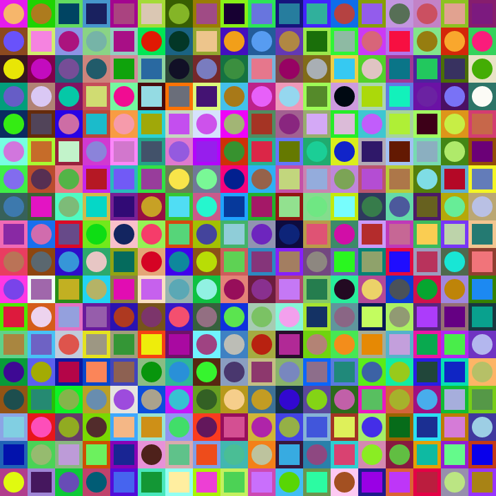 Square Dot Composition #24