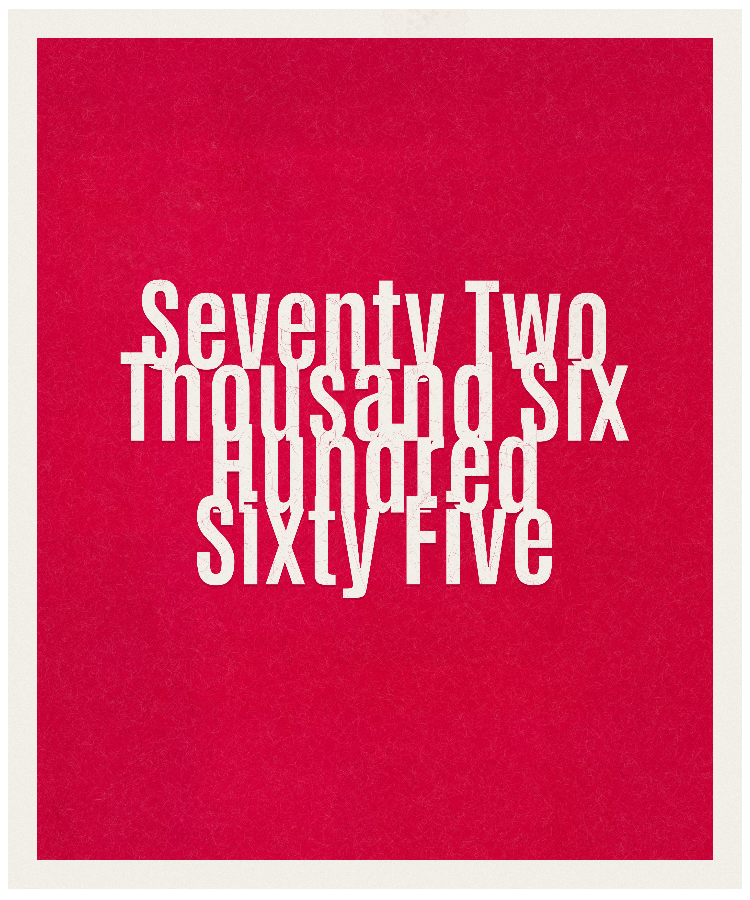 Count #72665