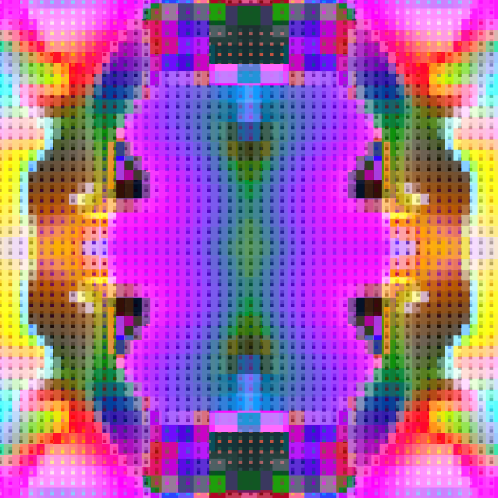 Magical Pixelated Kaleidoscope