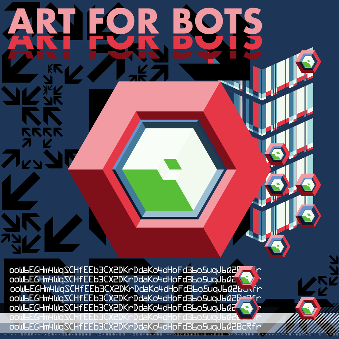 Hexagones - Art for Bots for Humans #31