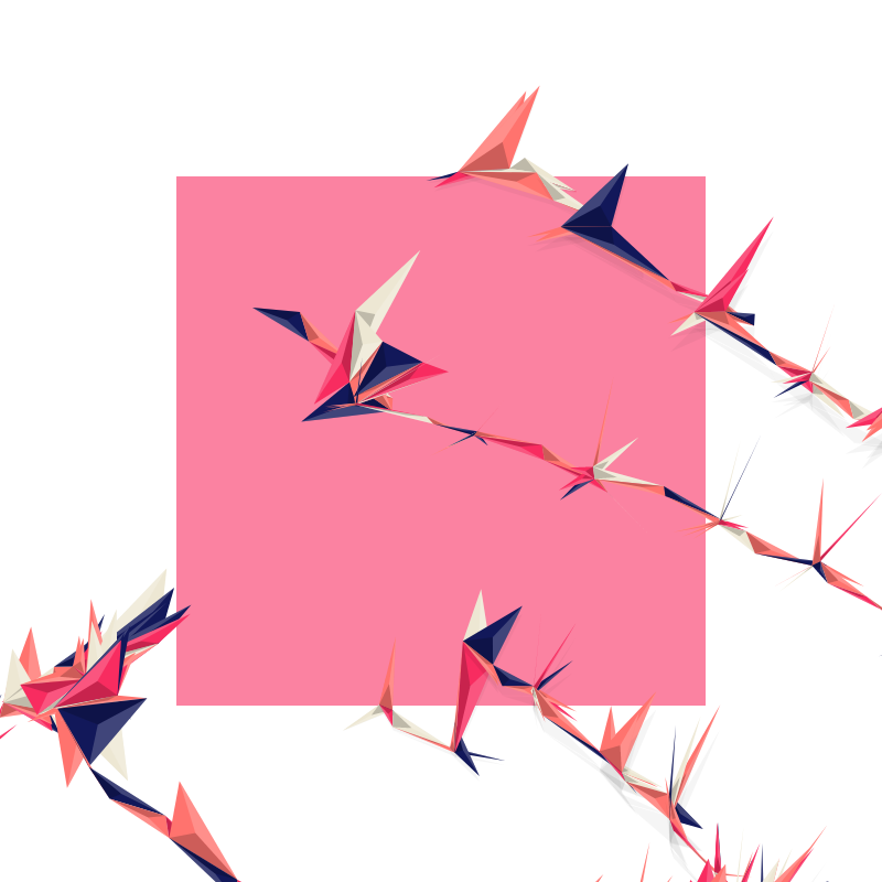 Paradise Birds Generative Series #224