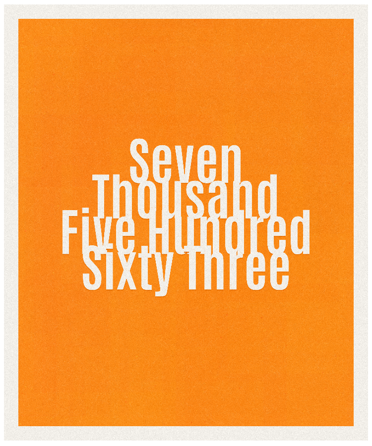 Count #7563