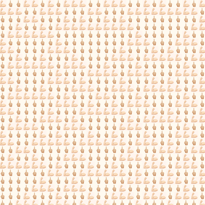 Elementary Cellular Emoji Automata #457