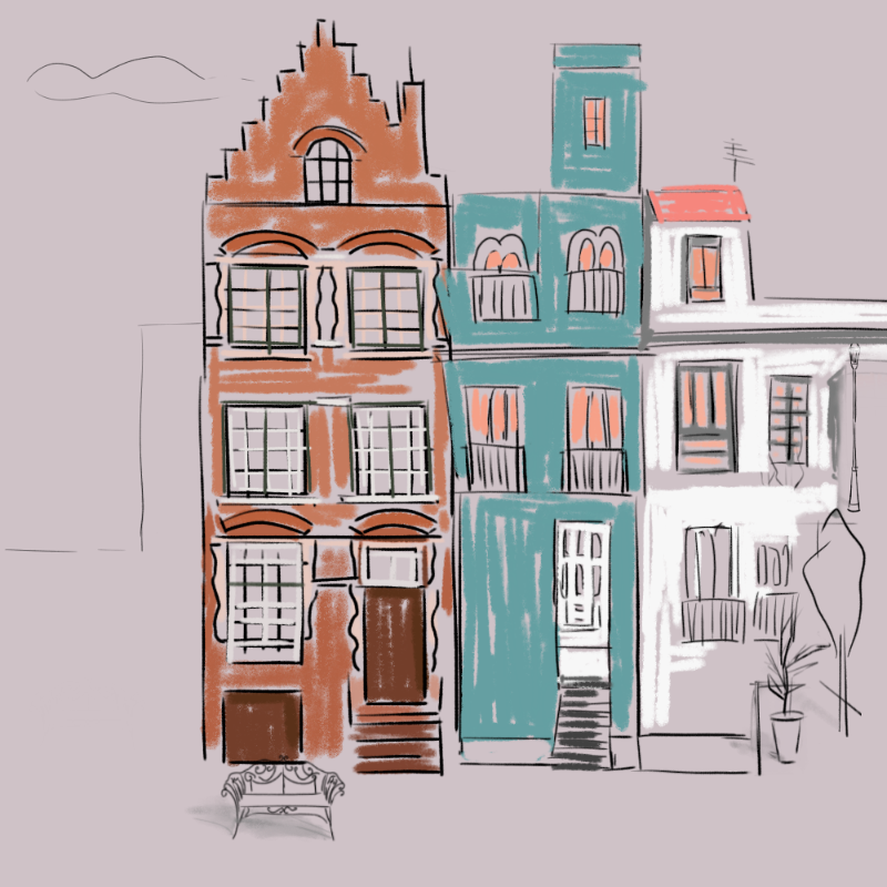 Architectural sketches #28