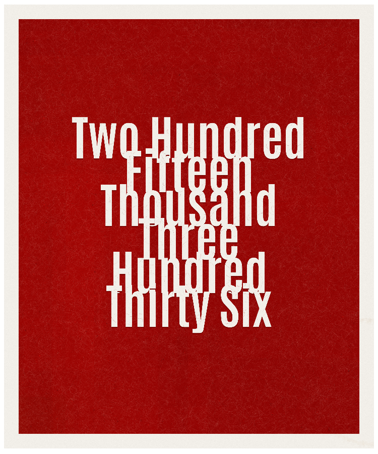 Count #215336