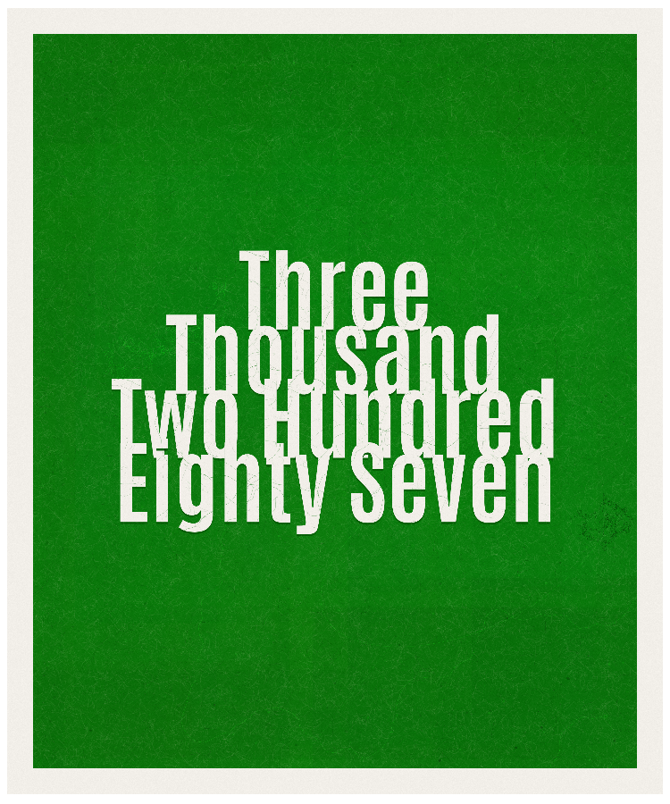 Count #3287