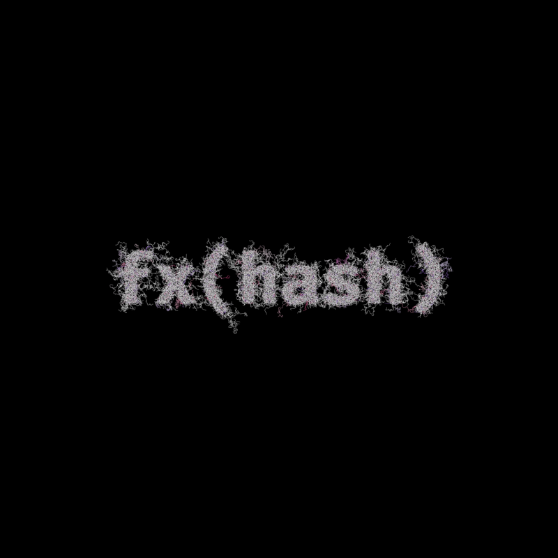 FXHASH Generative Logo #858