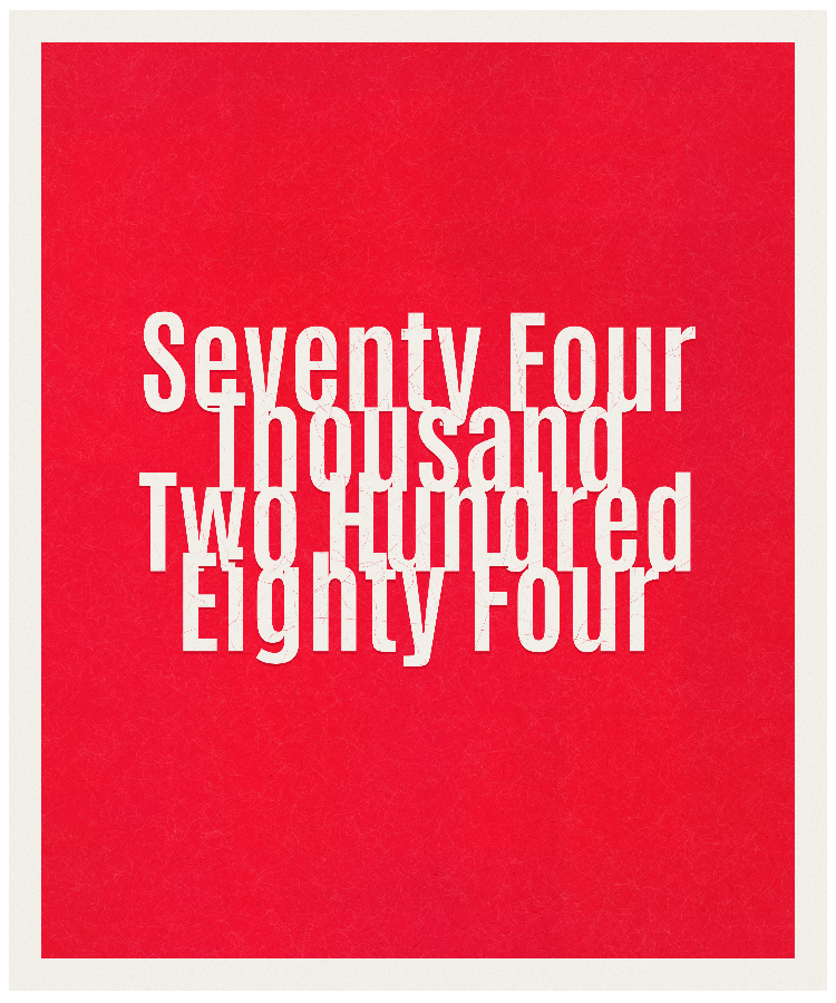 Count #74284