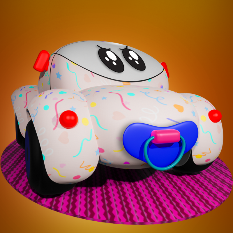 Morixels Colab #8 BabyCar #12