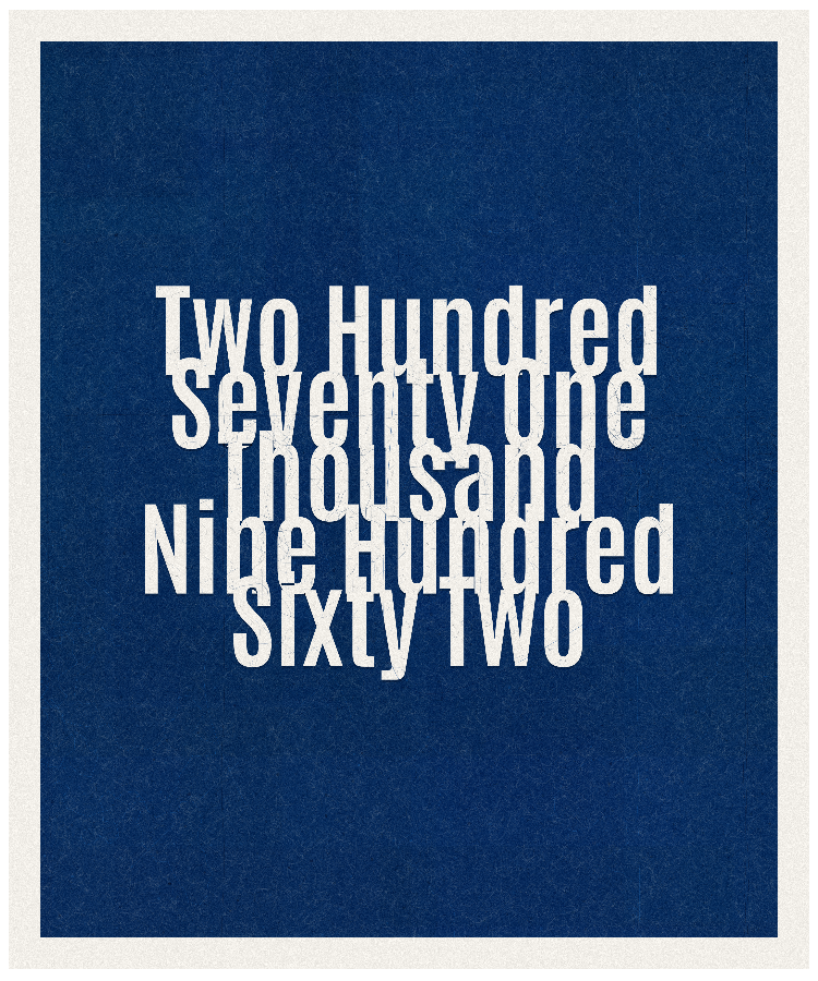 Count #271962