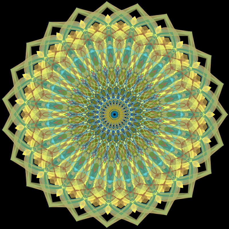 Morphing Mandala - #fxhashturnsone charity #80