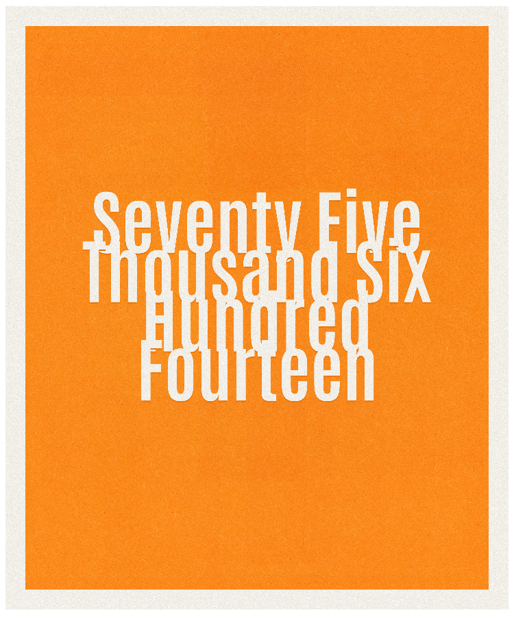 Count #75614