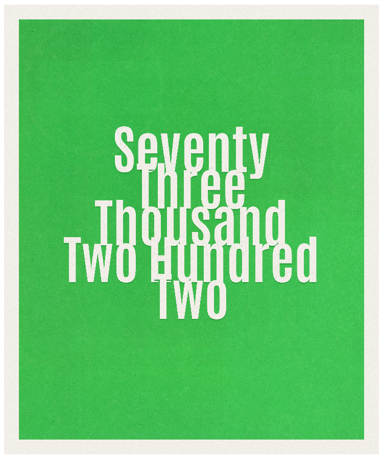 Count #73202
