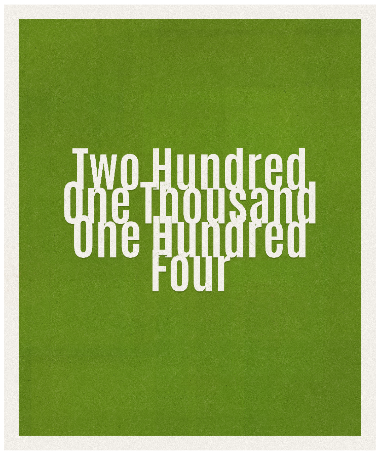 Count #201104