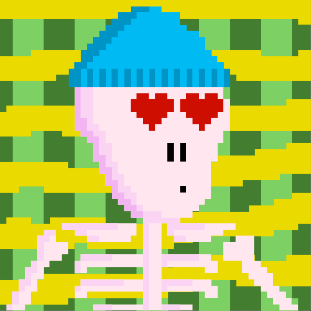 PIXEL SKULLETTI 1 #91