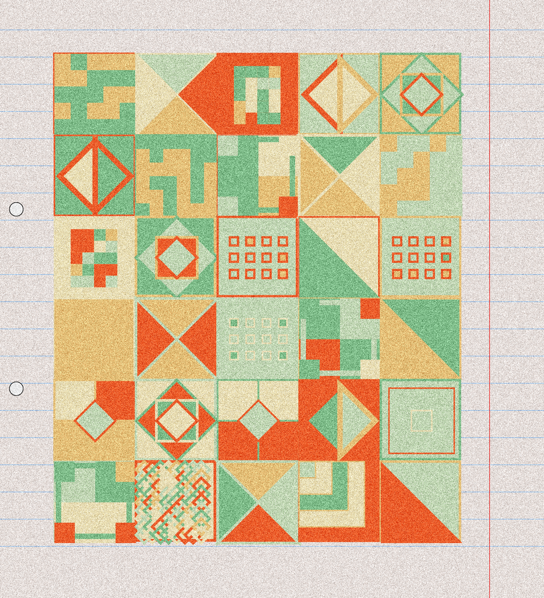 sketchbook page 8: annoying grid #5