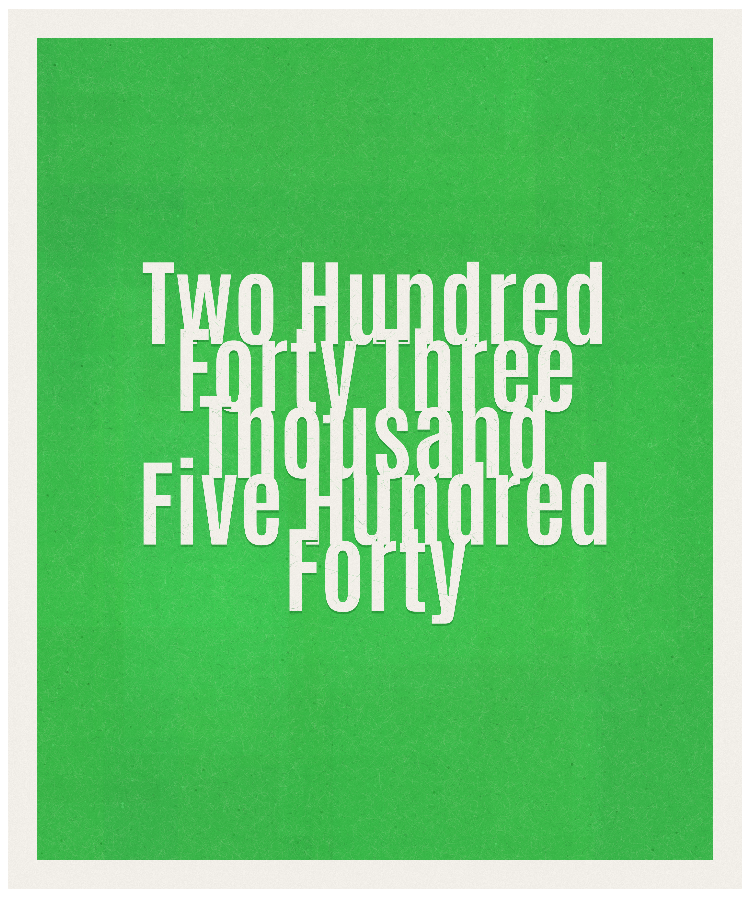 Count #243540
