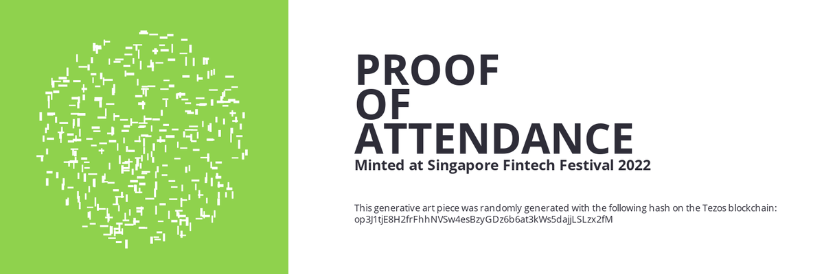 SFF2022 Proof of Attendance Token #581