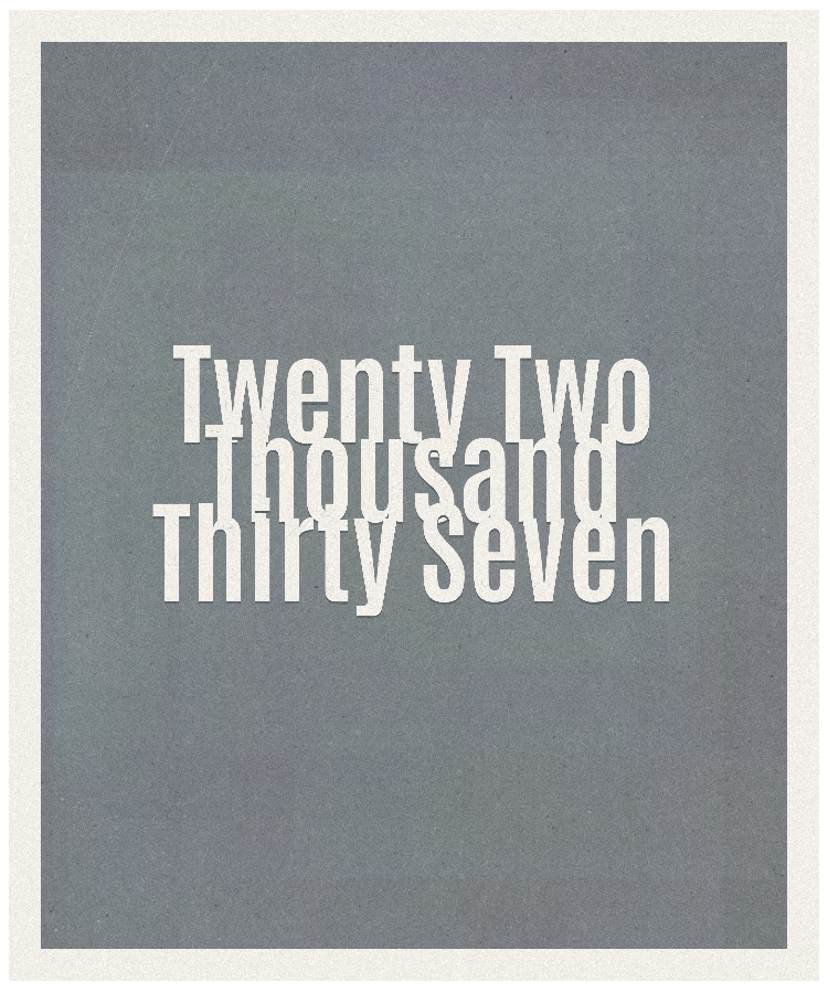 Count #22037