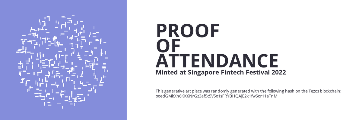 SFF2022 Proof of Attendance Token #330