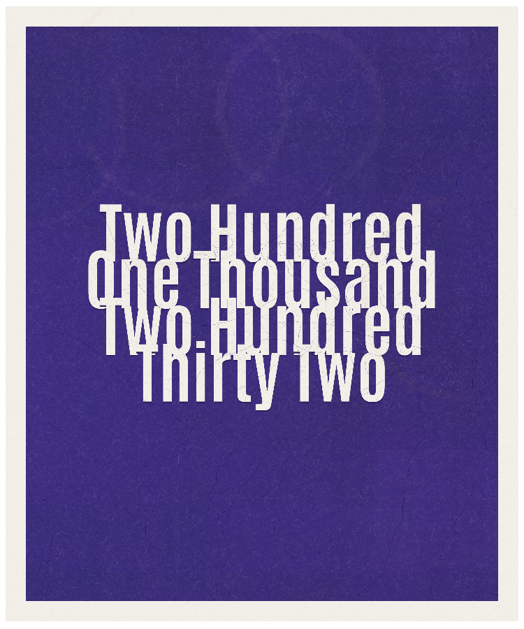 Count #201232